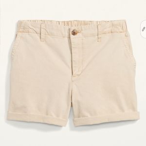 OLD NAVY *NEW*High-Waisted OGC Chino Shorts Women 3.5-inch INSEAM Size XL TAN